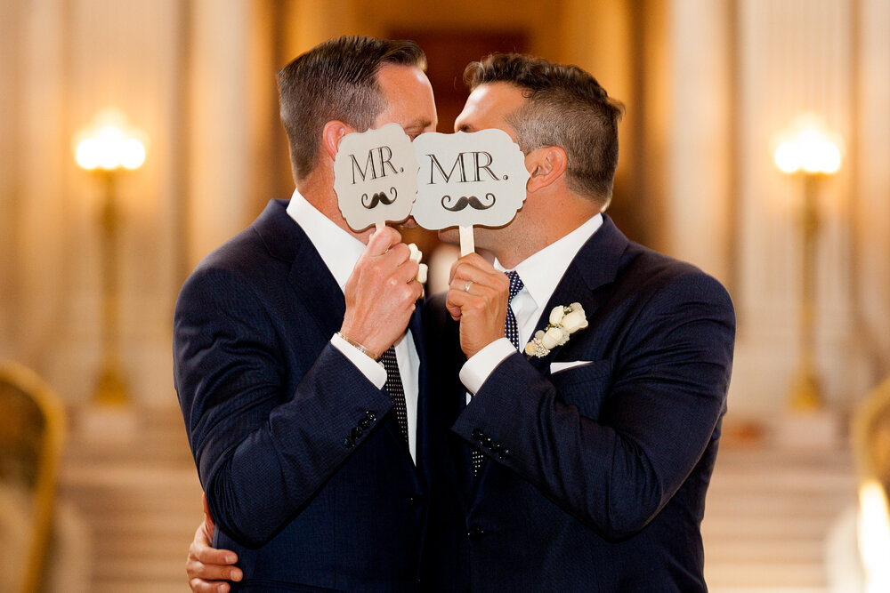 LGBTQ Wedding Photography in SF City Hall