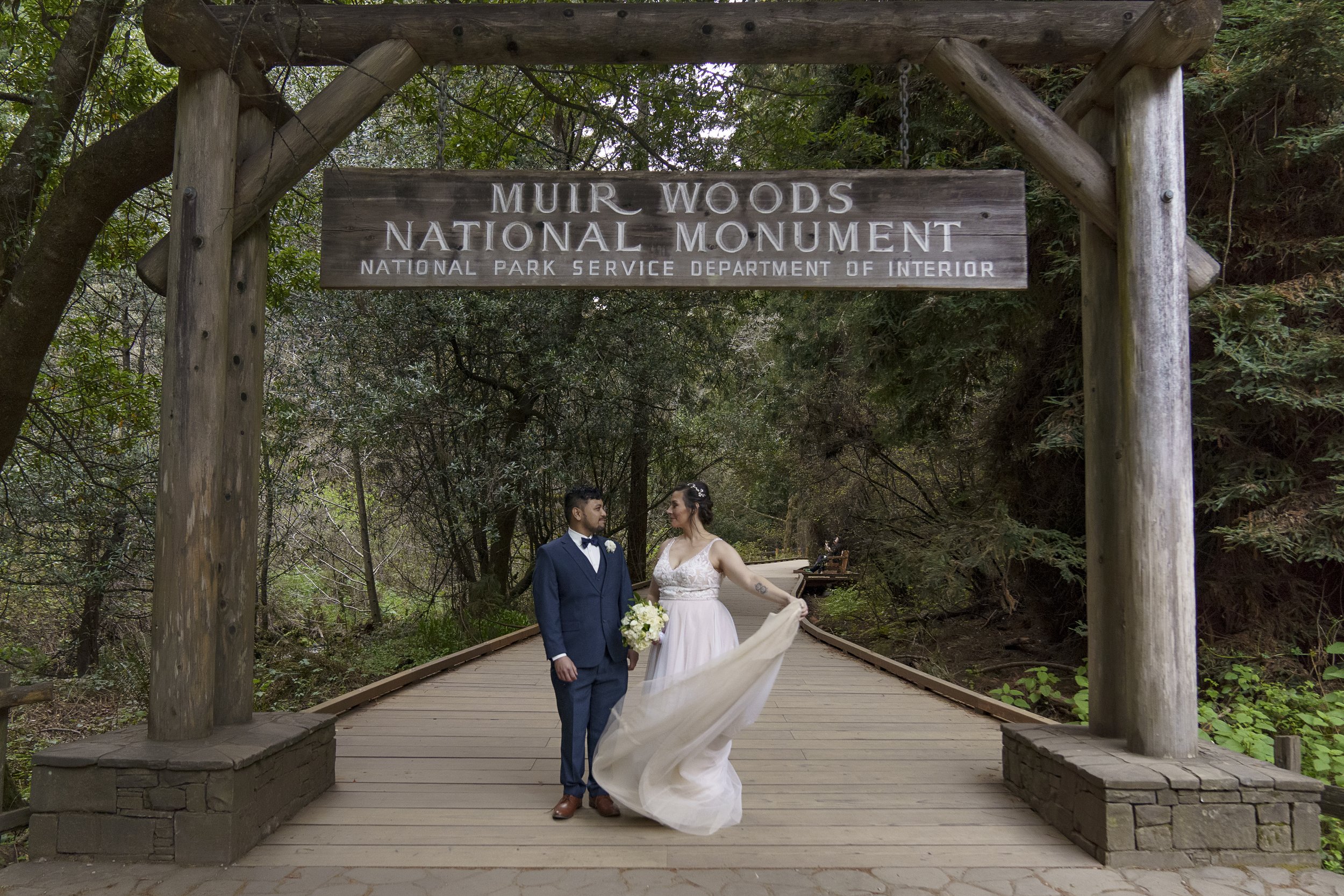 Muir Woods Elopement and Micro Wedding Photography