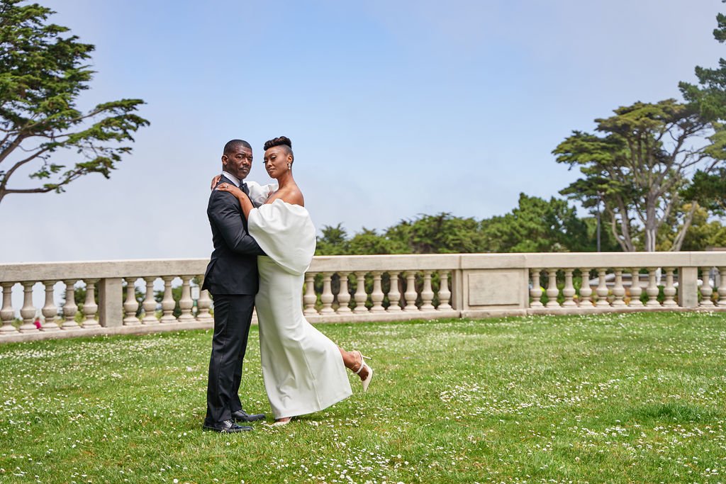 Legion of Honor Museum Elopement Photography