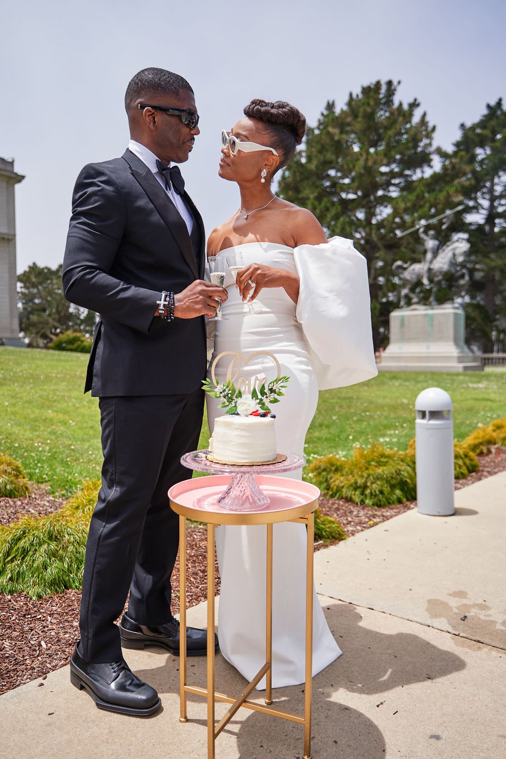 Legion of Honor Museum Elopement Photography