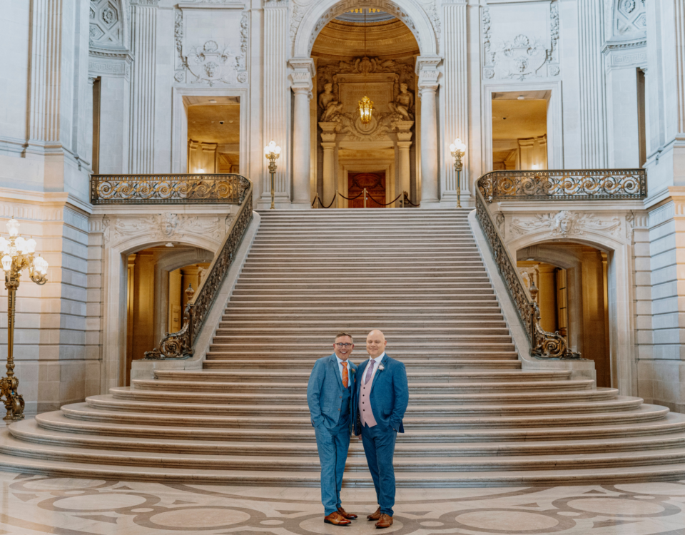 Gentlemen's San Francisco City Hall Elopement