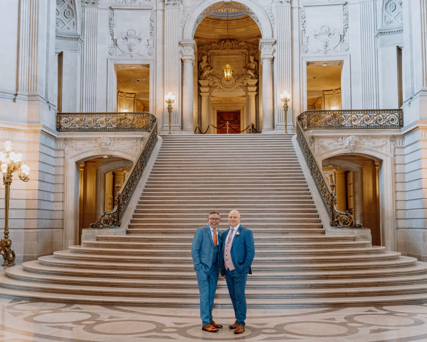 Gentlemen's San Francisco City Hall Elopement