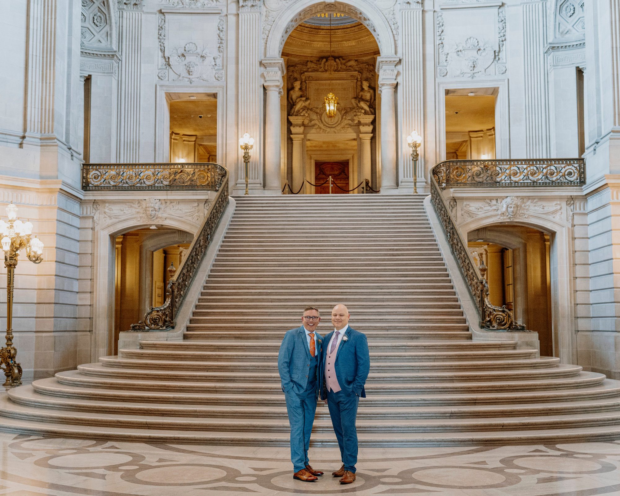 Gentlemen's San Francisco City Hall Elopement