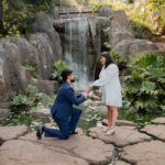 Engagement at Golden Gate Park in San Francisco