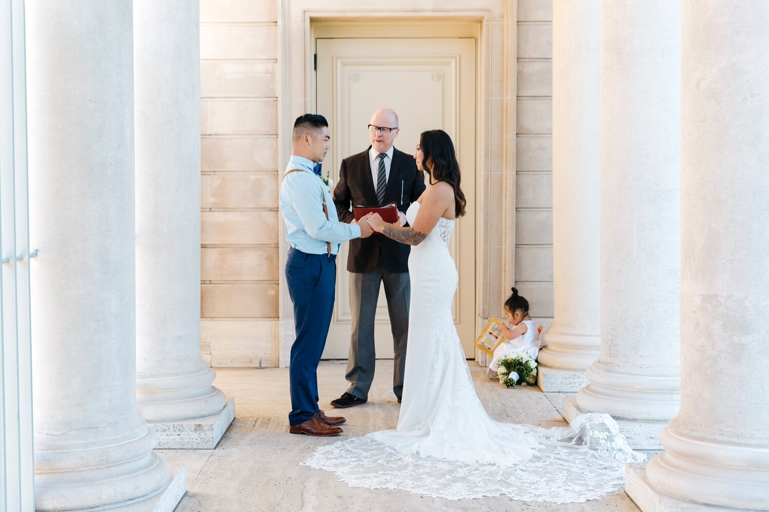 Legion of Honor Pop-up Wedding Photography in San Francisco