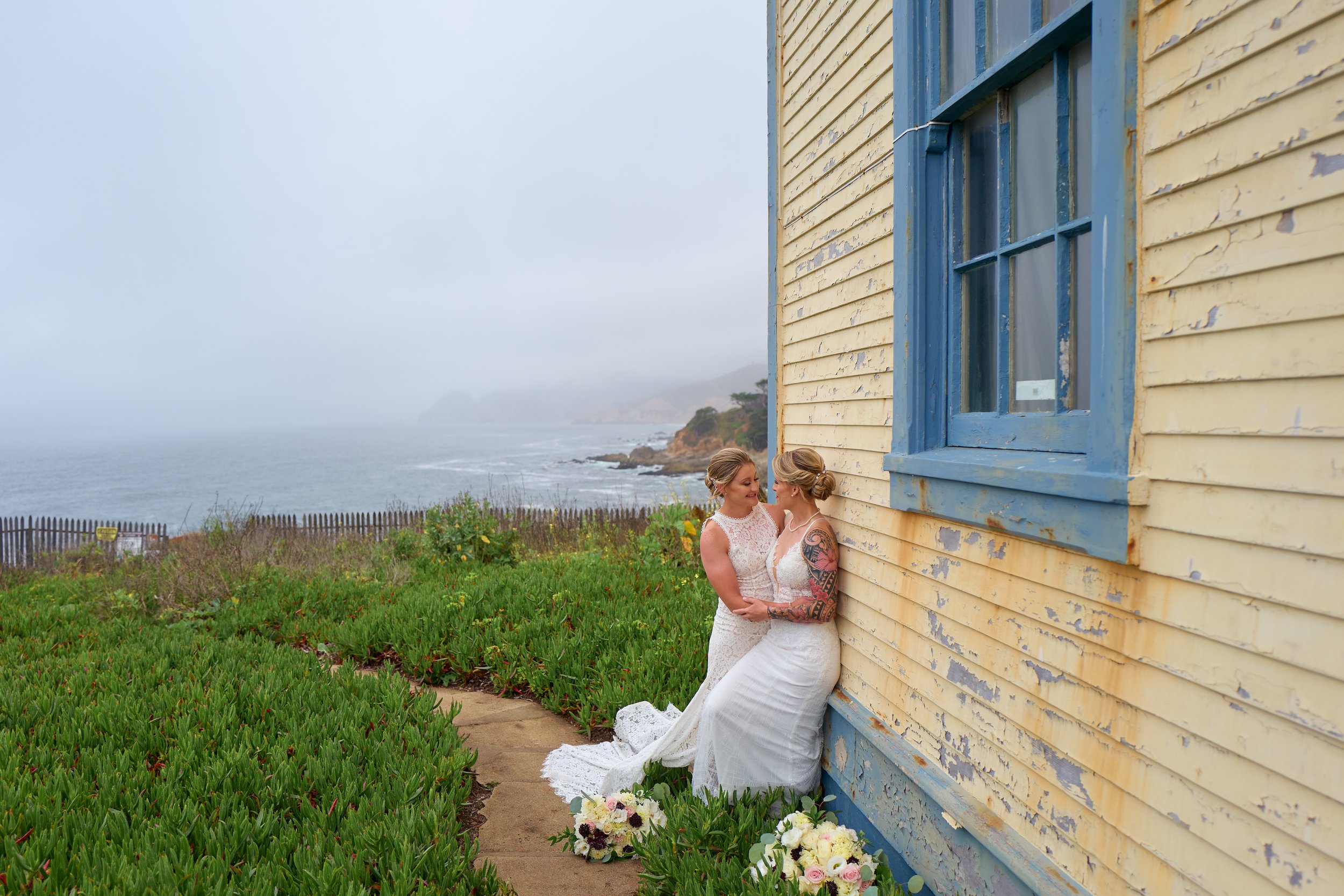 Montara High Point Lighthouse Elopement Photography