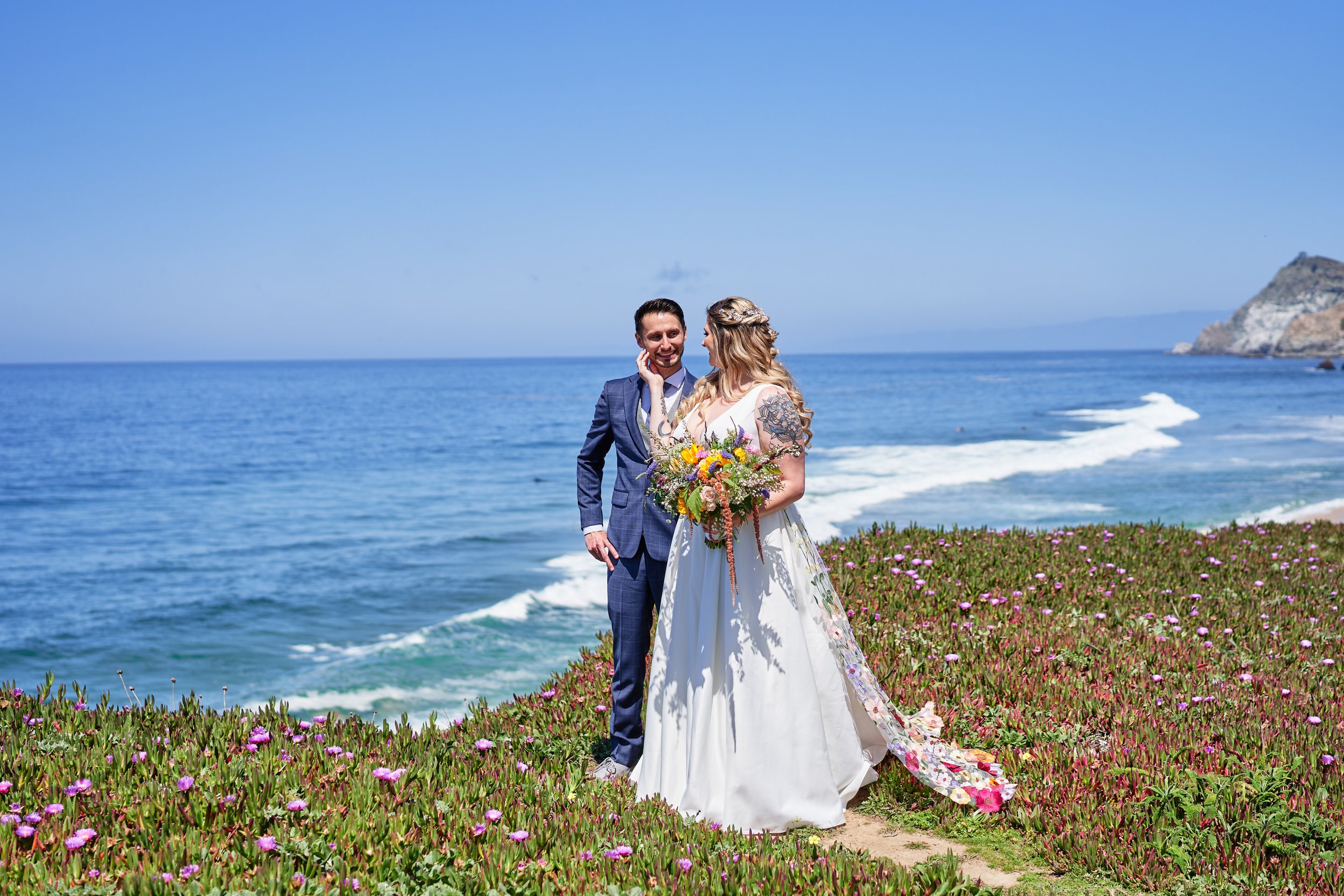 Half Moon Bay Micro Wedding Photography