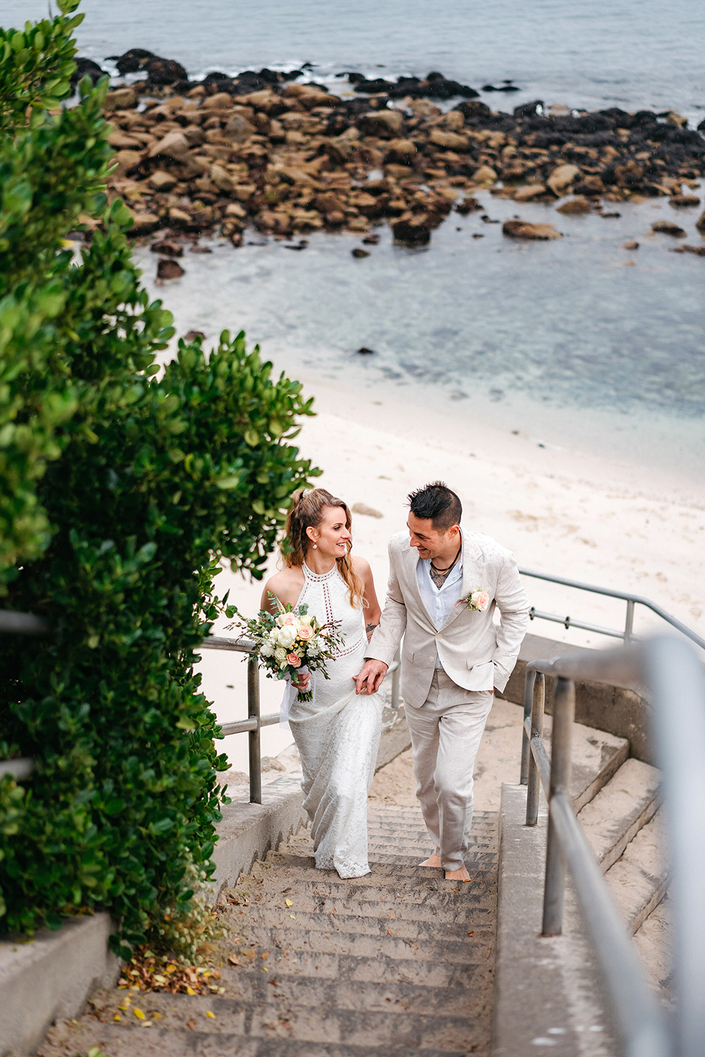 Lovers Point Park, Pacific Grove Wedding Photography Near Monterey California