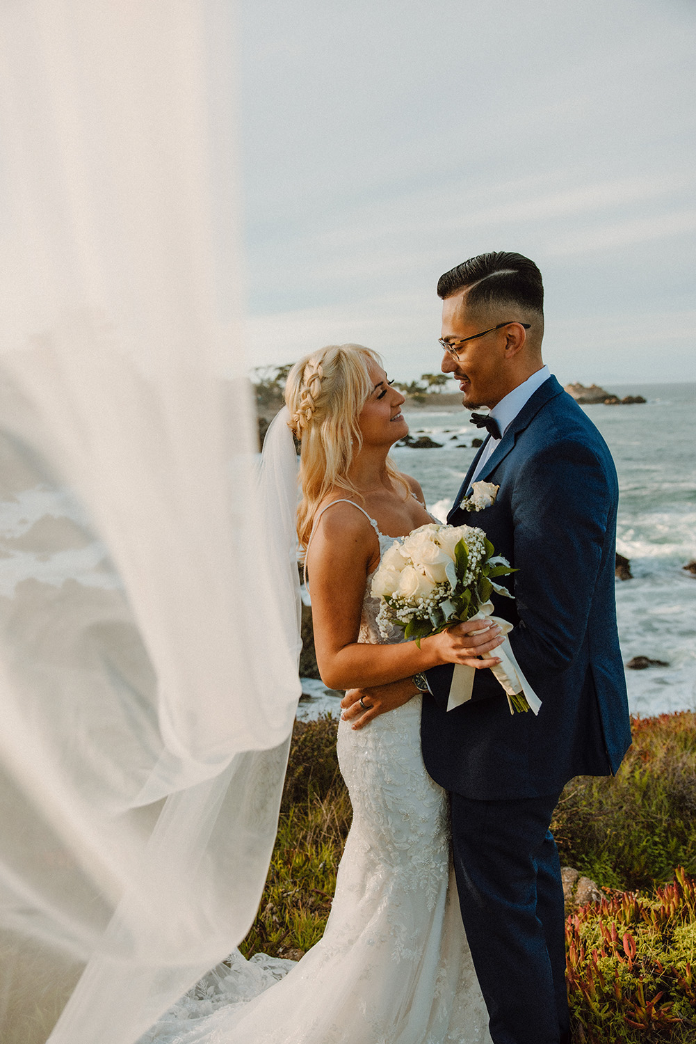 Berwick Park Micro Wedding Photography near Monterey California