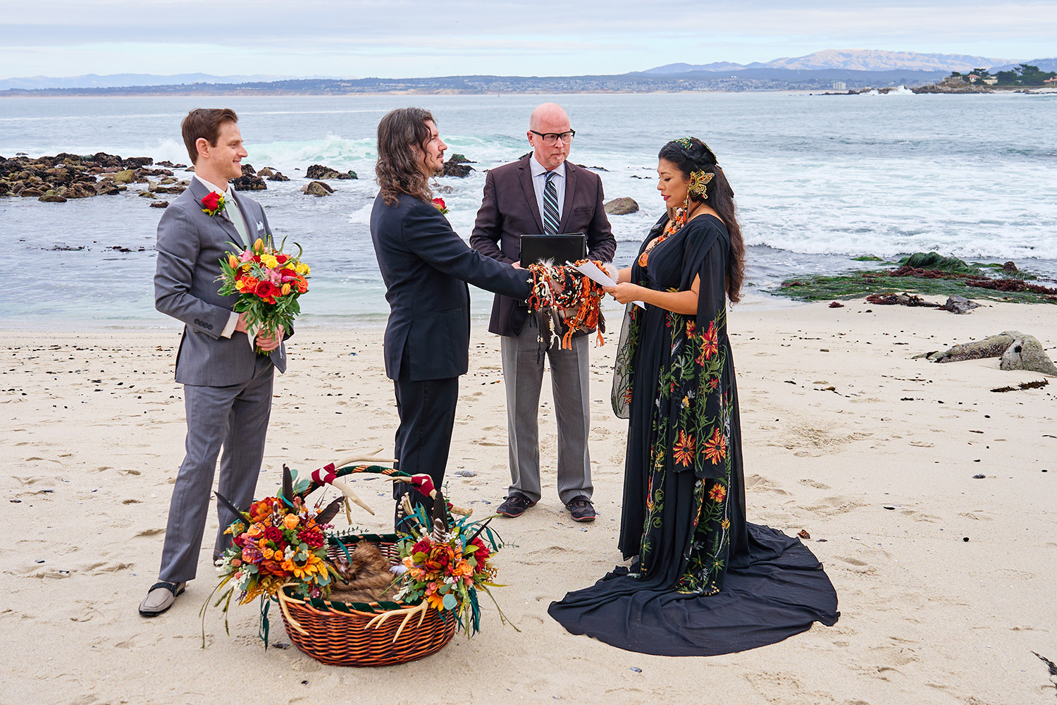 Lovers Point Park, Pacific Grove Wedding Photography Near Monterey California