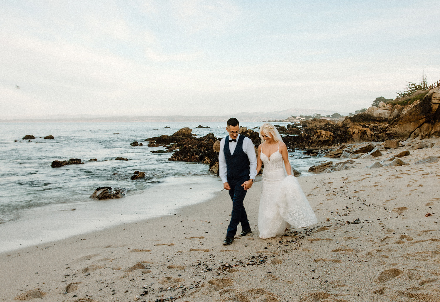 Berwick Park Micro Wedding Photography near Monterey California