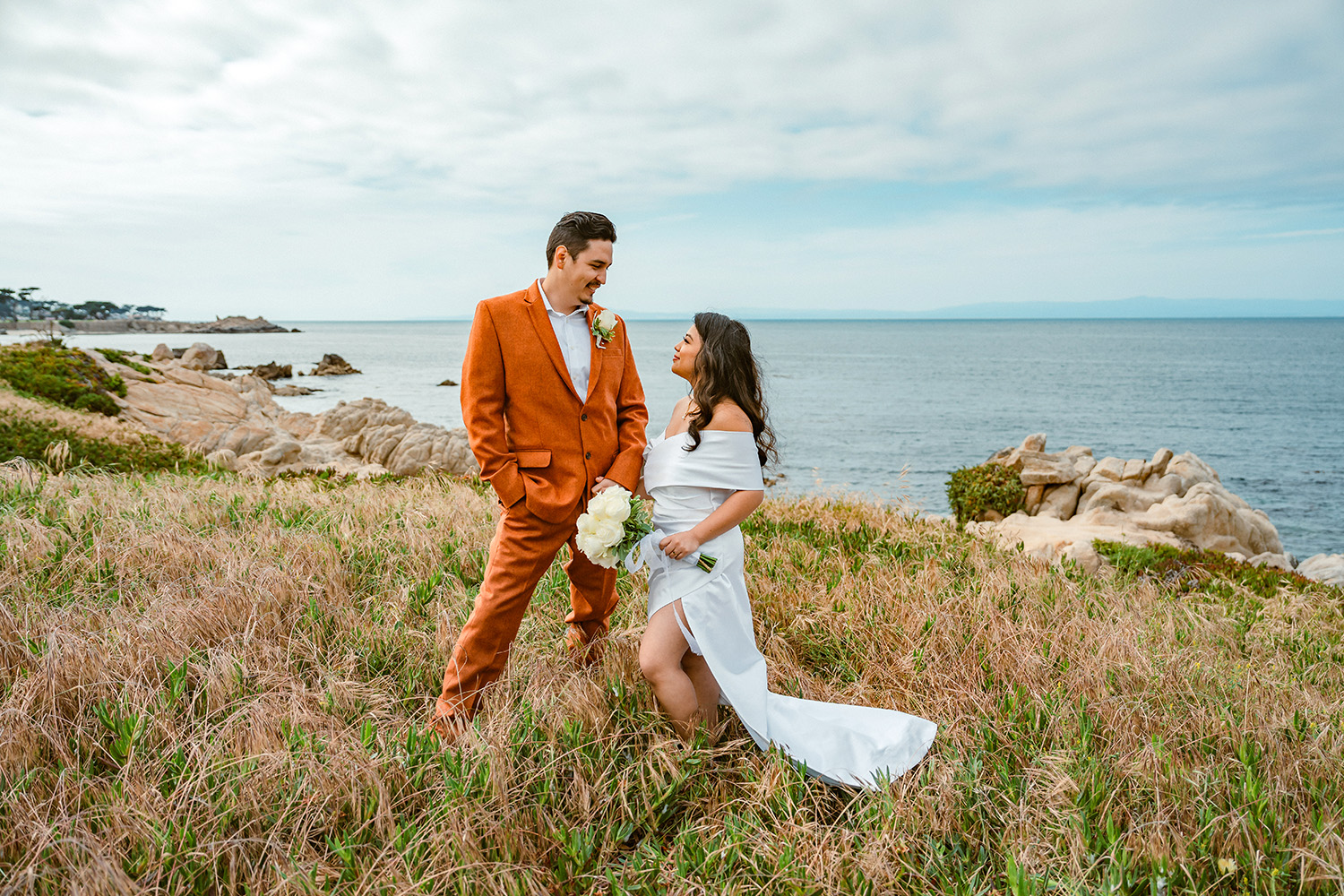 Berwick Park Micro Wedding Photography near Monterey California