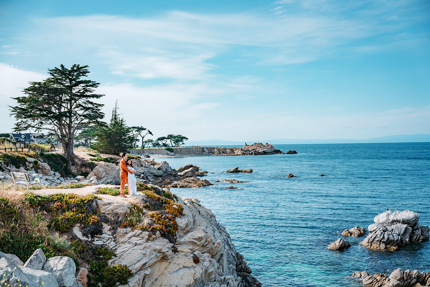 Berwick Park Micro Wedding Photography near Monterey California