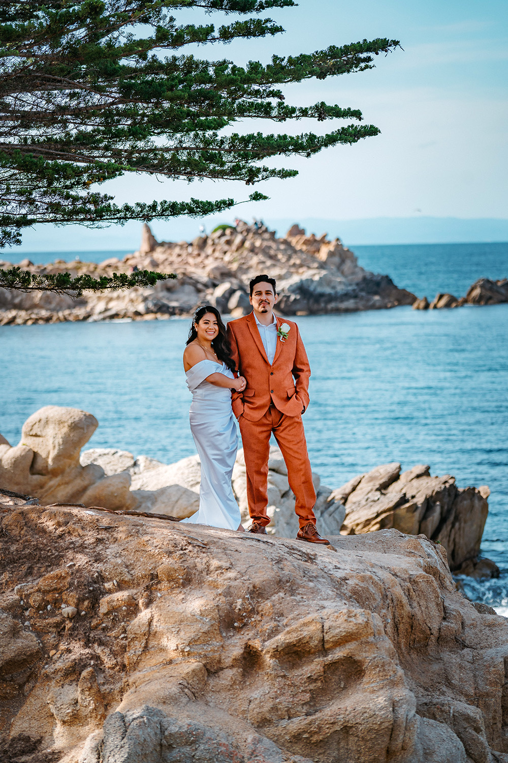Berwick Park Micro Wedding Photography near Monterey California