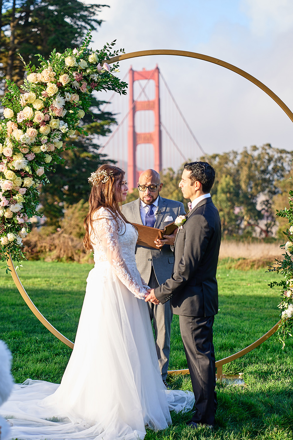 Presidio Park Micro Wedding Photography in San Francisco