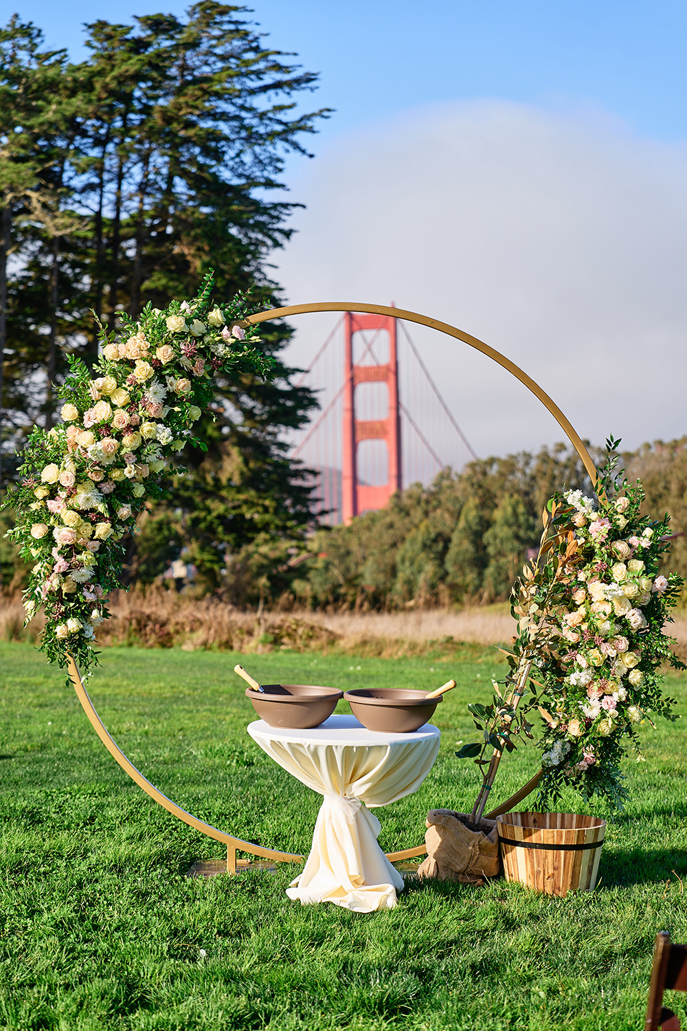 Presidio Park Micro Wedding Photography in San Francisco