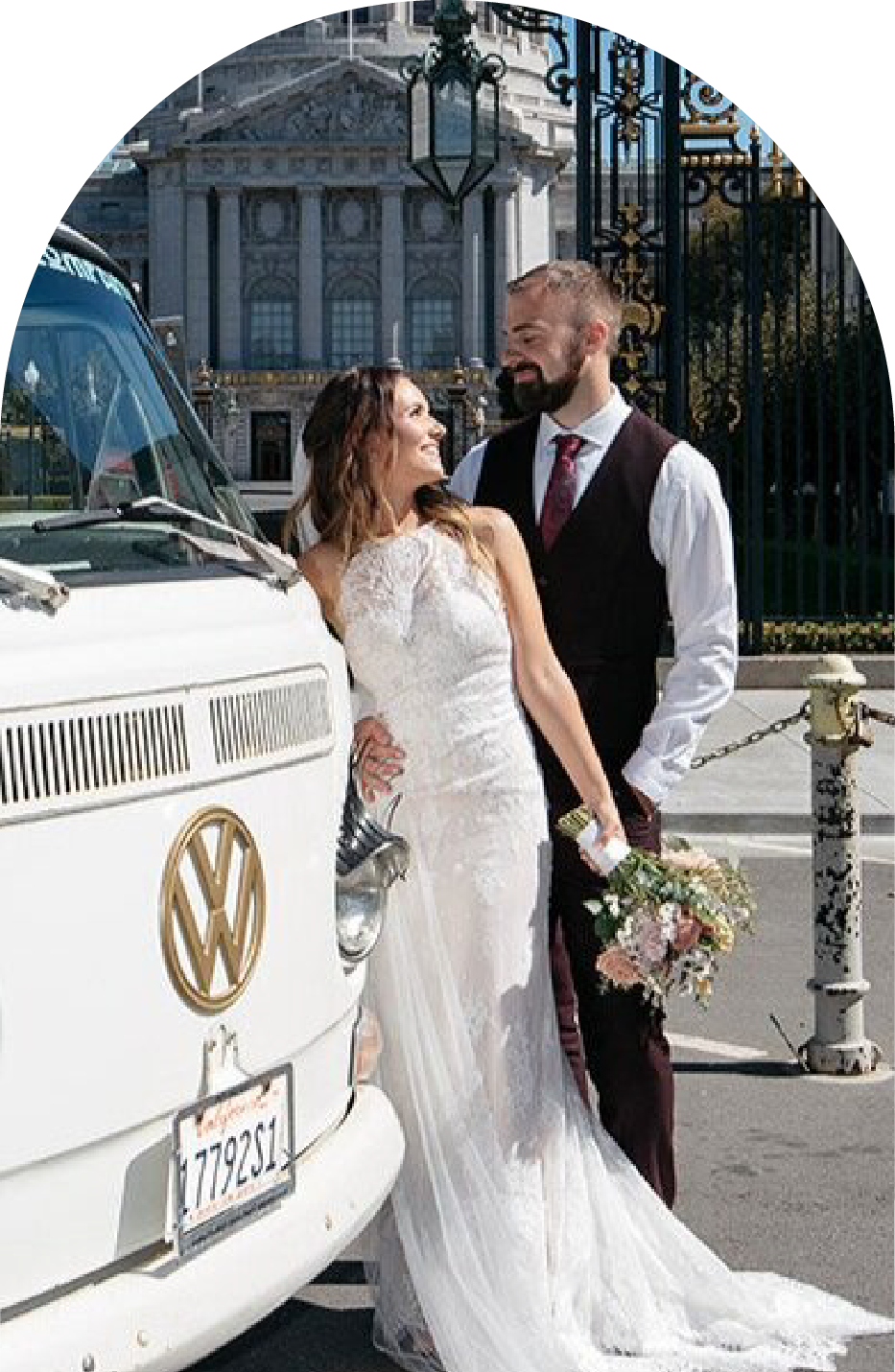 VW Bus Tour Wedding and Elopement Photography in San Francisco