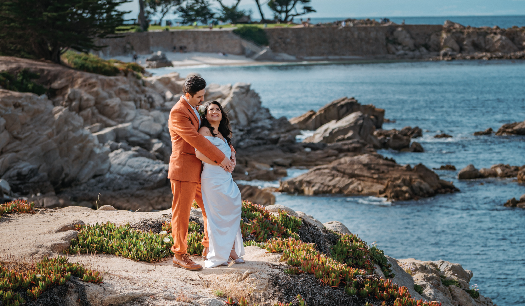 Berwick Park Micro Wedding Photography near Monterey California