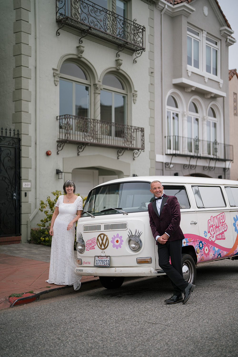 San Francisco VW Bus Elopement Photography