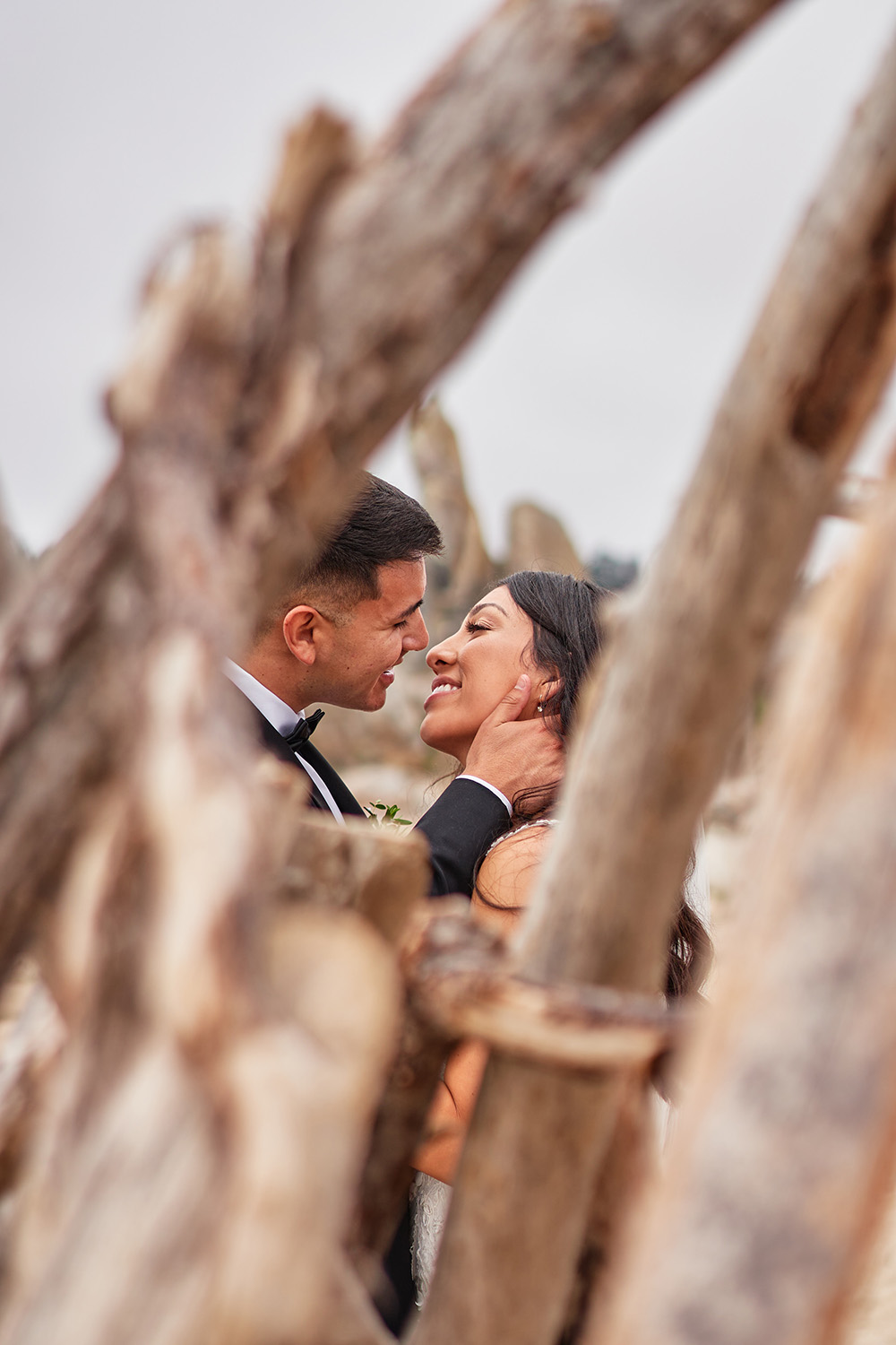 Wedding Rock Elopement Photography in Carmel California