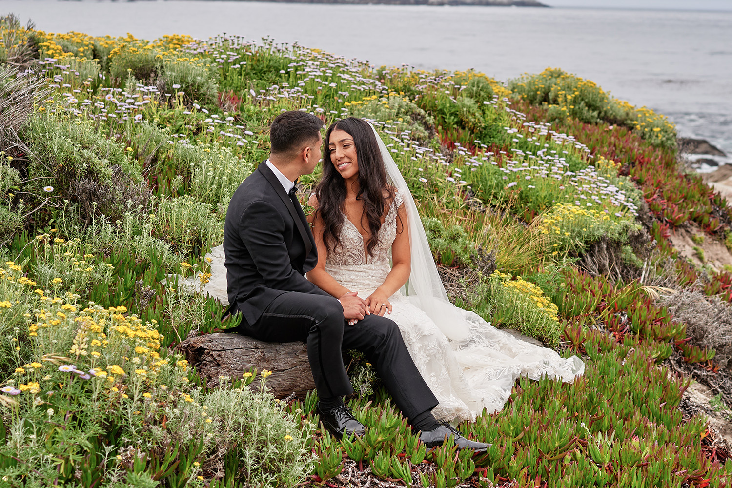 Wedding Rock Elopement Photography in Carmel California