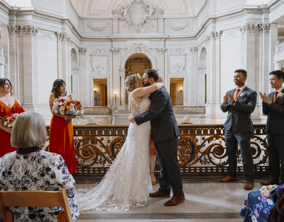 Colorful Fall Wedding at San Francisco City Hall