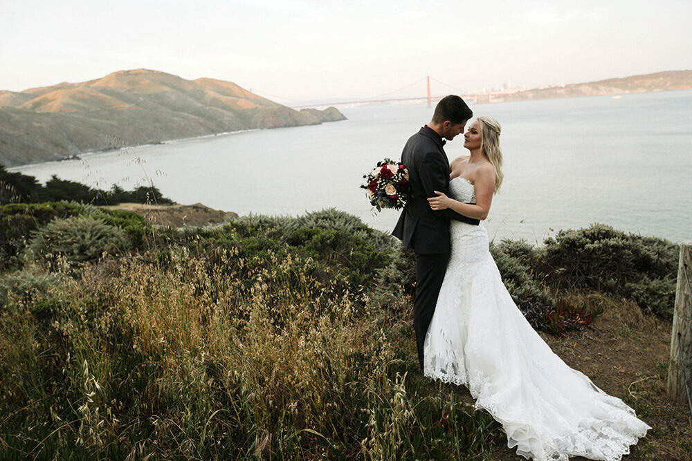 Battery Spencer Marin Headlands Wedding Portraits