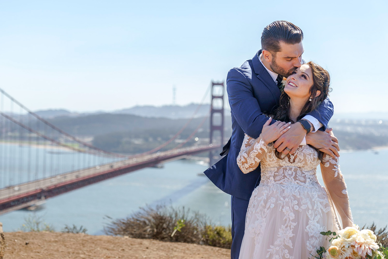 Battery Spencer Marin Headlands Wedding Portraits