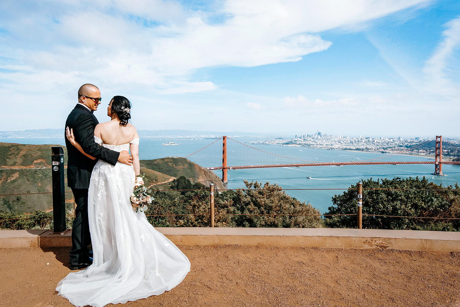 Battery Spencer Marin Headlands Wedding Portraits