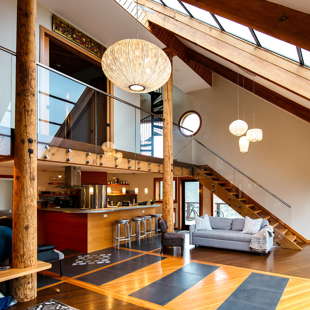 Interior photography of the Barrel House Micro Wedding Location near San Francisco