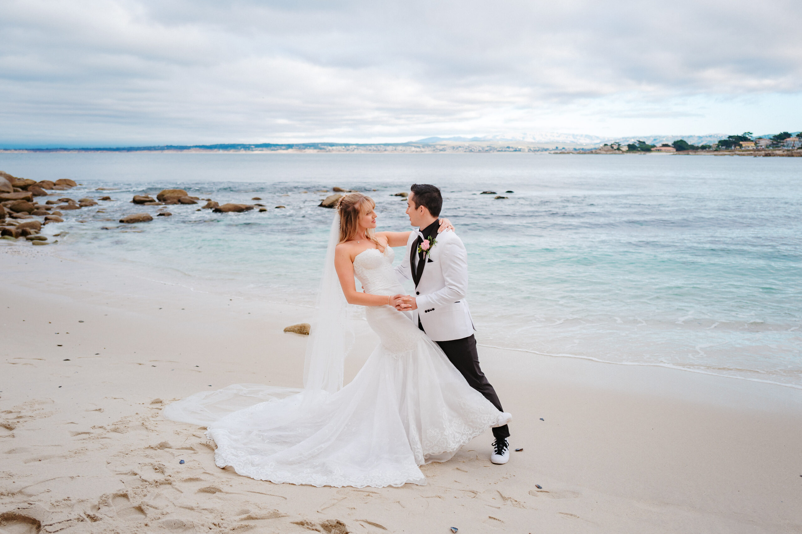 Lovers Point Elopement, Carmel By The Sea Elopement, Carmel Elopement Packages